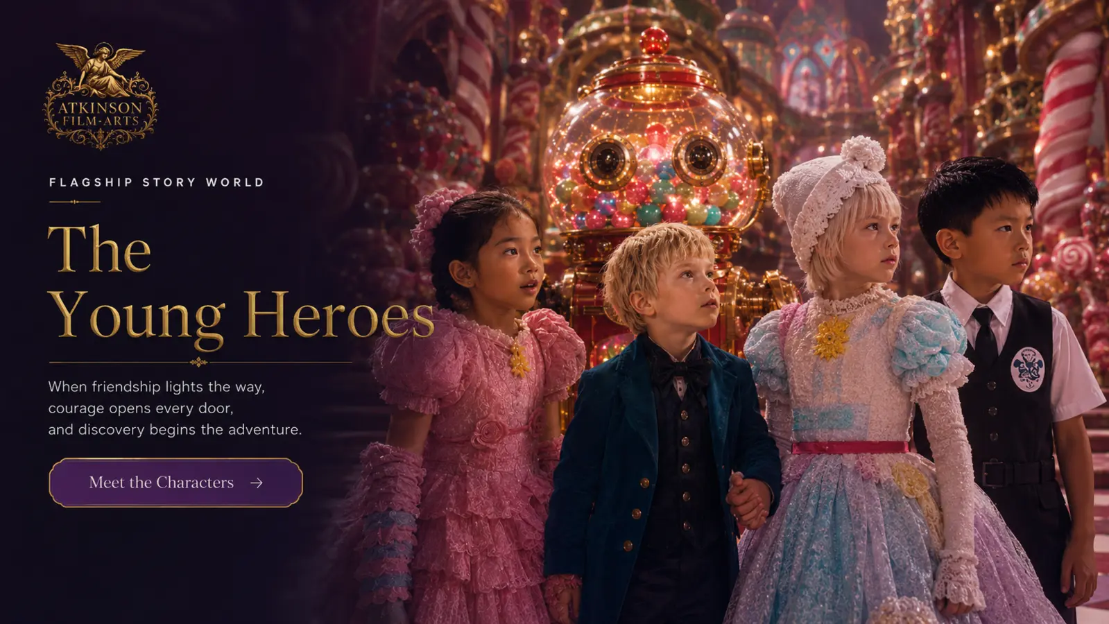 Who Let the Kids in the Candy Kingdom film concept featuring Toronto creative talent
