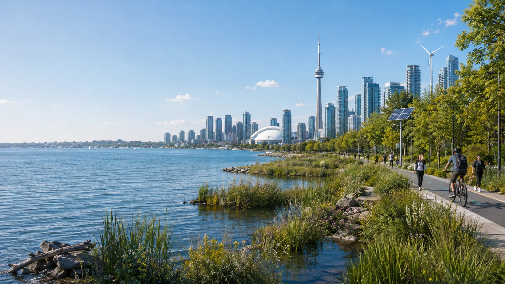 A connected and climate-resilient Toronto waterfront